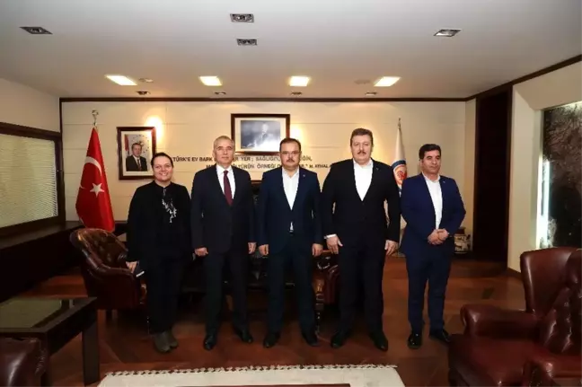 AK Parti Genel Başkan Yardımcısı Abdurrahman Öz'den Başkan Zolan'a ziyaret