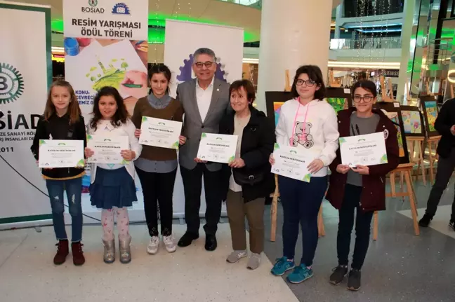 Çocuklar çevreci sanayiyi çizgileriyle anlattılar