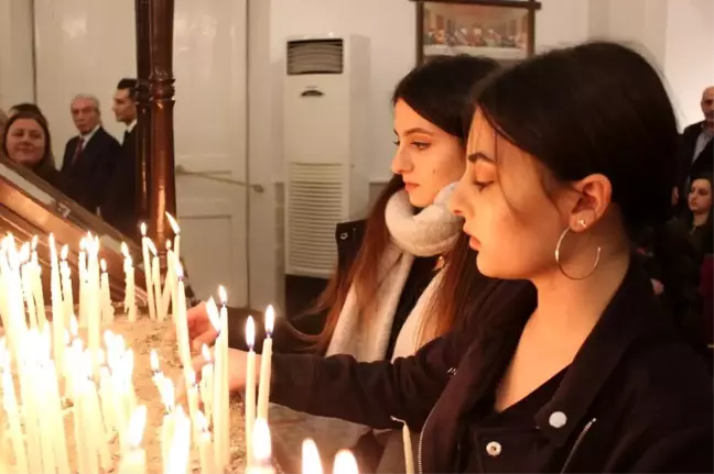 İskenderun Rum Ortodoks Kilisesi'nde Noel ayini