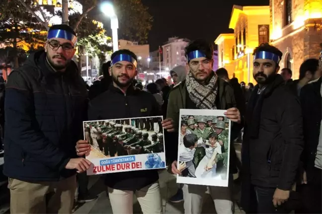 Elazığ'da Sessiz Çığlık yürüyüşü