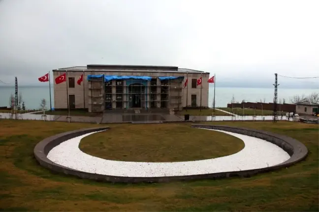 Ahlat'taki Cumhurbaşkanlığı Köşkü tamamlanıyor
