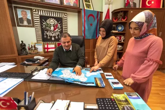 Gülnar'ın turizm haritası hazırlandı