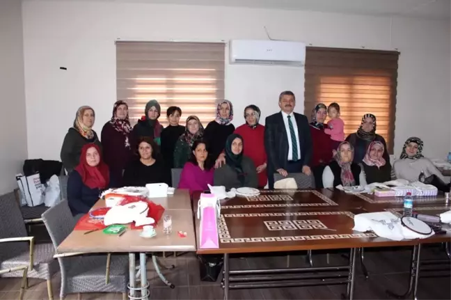 Başkan Akın'dan kurs ziyaretleri