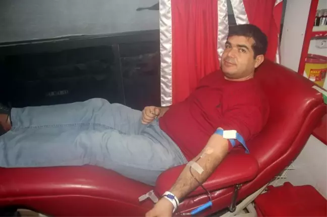 Yavuzeli'nde kan bağışı kampanyası düzenlendi