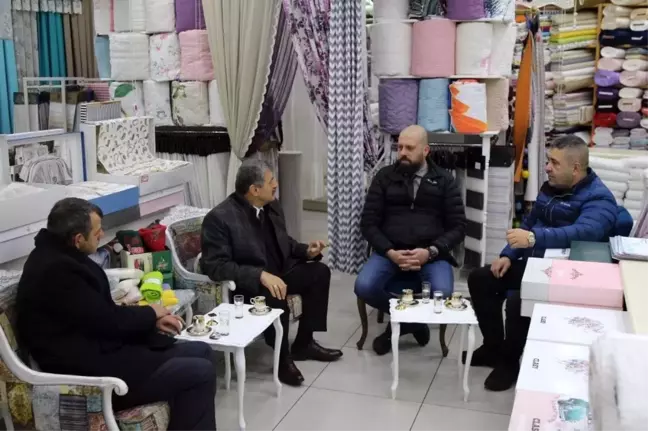 Başkan Akın esnafların taleplerini dinledi