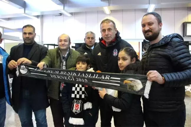 Beşiktaş, kupa maçı için Erzurum'a geldi