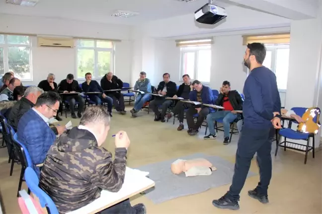SASKİ personeline ilk yardım eğitimi