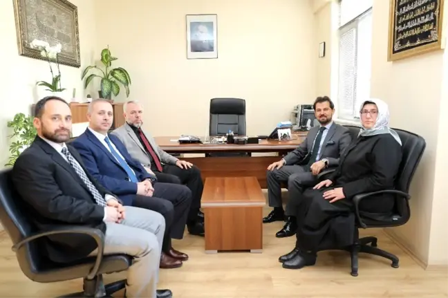 İl Müftüsü Güven'den Hacılar İlçe Müftüsüne ziyaret
