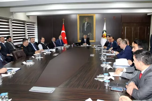 Valilikte uyuşturucu ile mücadele toplantısı