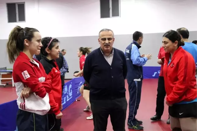 Paralimpik raketler Yalova'da kamp yapıyor
