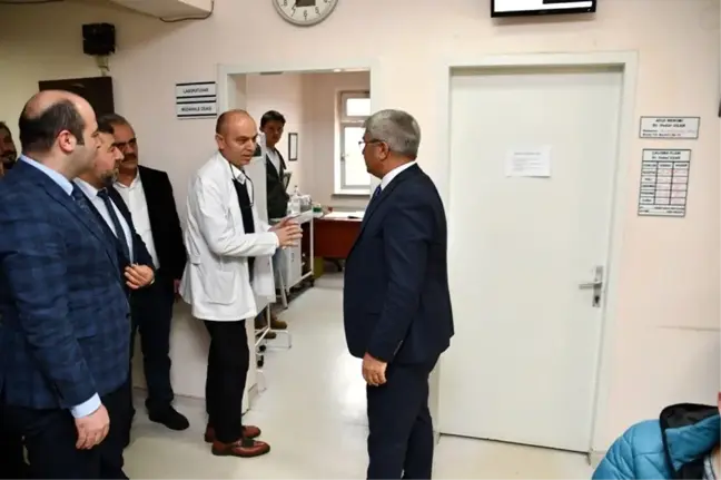 Vali Gürel'den ziyaret ve inceleme