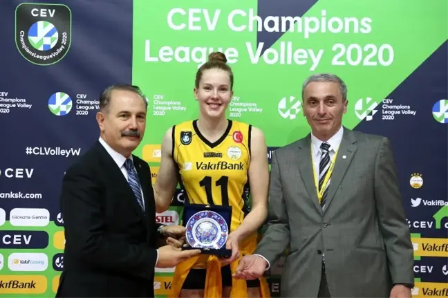 VakıfBank, Maribor'a set vermedi