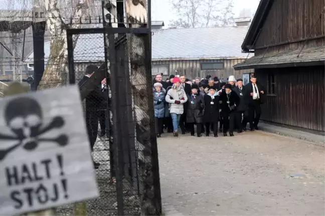 Auschwitz'da katliamdan kurtuluşun 75. yılında anma töreni