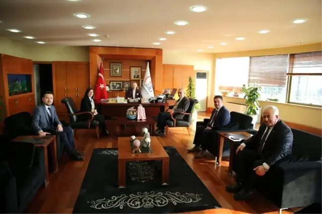 Başkanlardan Aydıner'e ziyaret