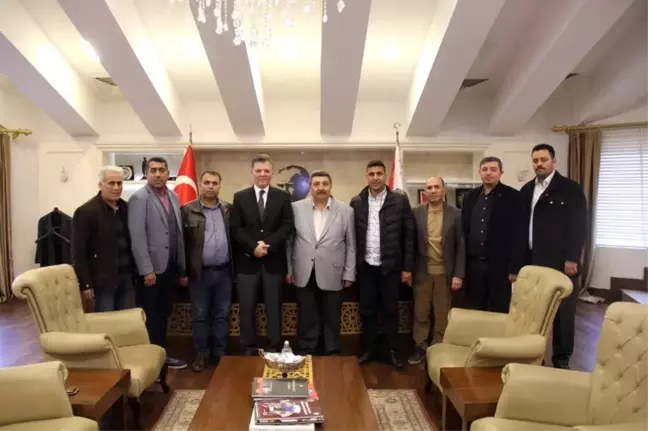 Gazetecilerden Emniyet Müdürü Selçuk Doğuş'a ziyaret
