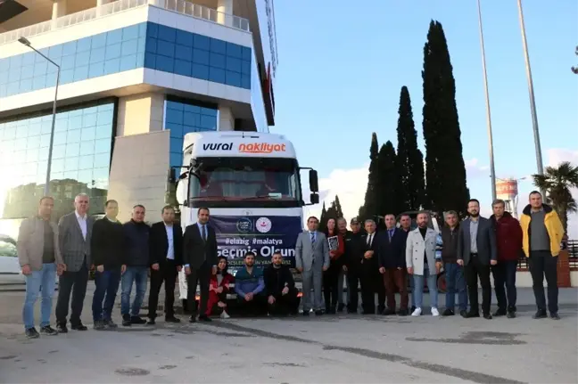 Torbalı iş dünyasından Elazığ'a yardım