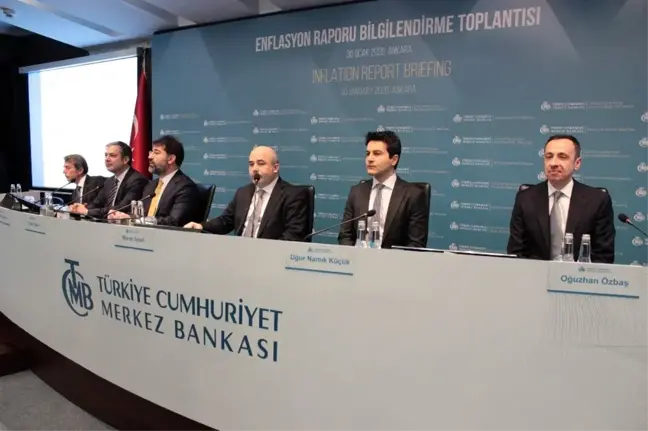 Merkez Bankası, enflasyonun 2020 yılı sonu ve 2021 yılı sonu rakamlarını değiştirmedi