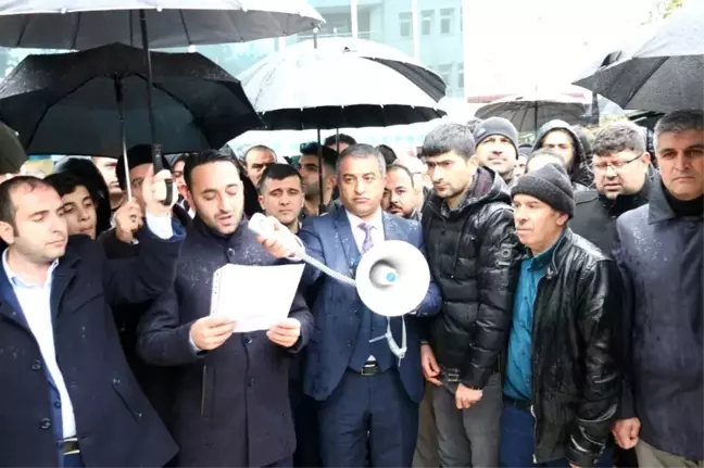Siirt'te vatandaşlar Kudüs için toplandı