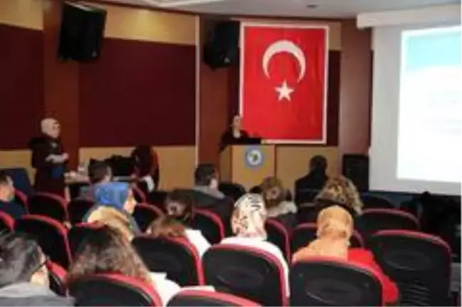 Kırşehir'de, sağlık personeline
