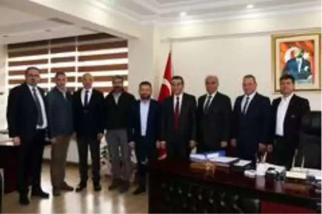 Çerkezköy TSO'dan Kaymakam Abban'a tebrik