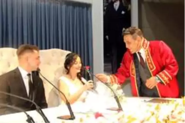 Sevgililer Günü'nde Çankaya'da nikah bereketi