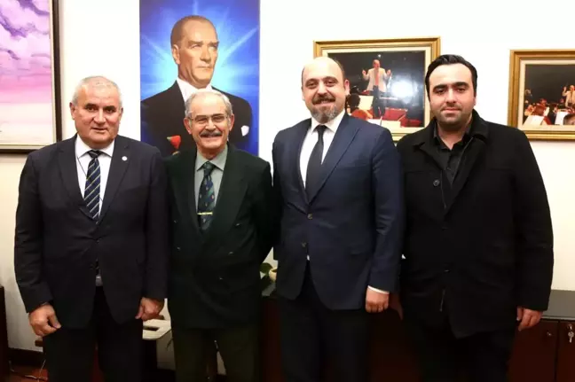 Kırım Gelişim Vakfı'ndan Başkan Büyükerşen'e ziyaret