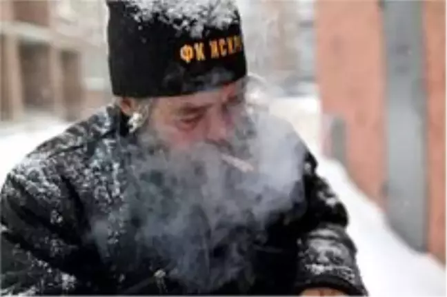 Sibirya'da -30 derecede evsiz olmak