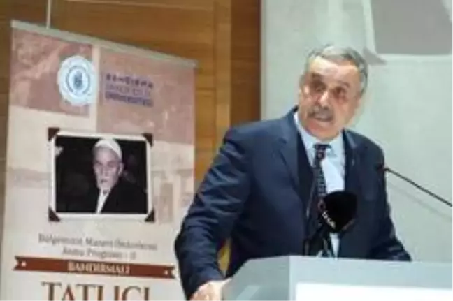 Tatlıcı Ali Öztaylan BANÜ'de anıldı