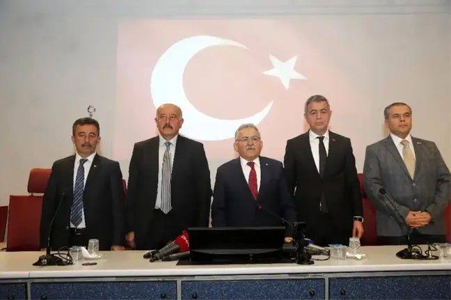 Kayseri Büyükşehir Belediyesi'nden ortak İdlib bildirisi