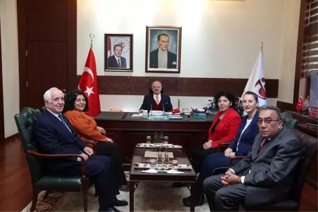 Vali Çakacak Ziraat Mühendisleri Odası Eskişehir Şubesini kabul etti