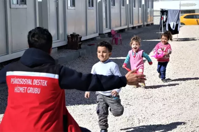 Elazığ'da 110 bin depremzedeye psikososyal destek