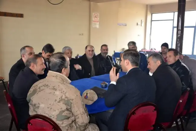 Kaymakam ve Başkan'dan mahalle ziyaretleri