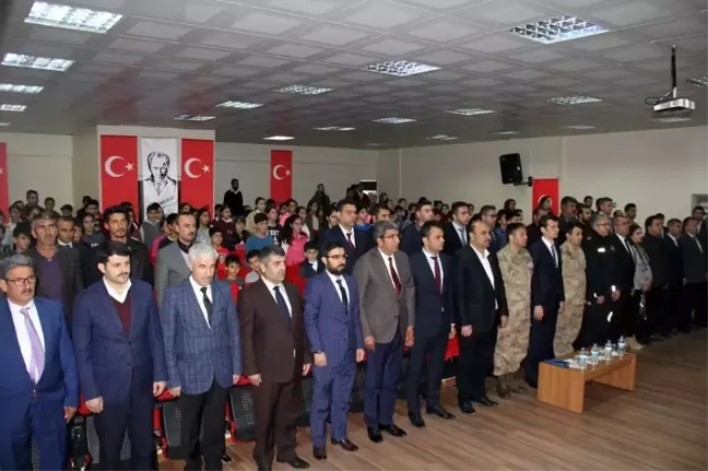 Kulp'ta İstiklal Marşı'nın kabulü ve Mehmet Akif Ersoy'u anma programı