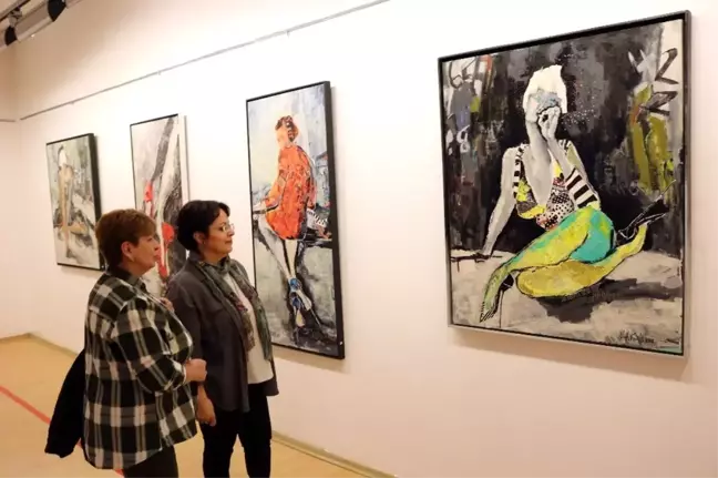 SANKO Sanat Galerisi'ndeki sergi