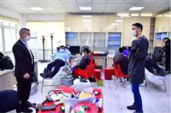 Yeşilyurt'ta kan bağış kampanyasına destek