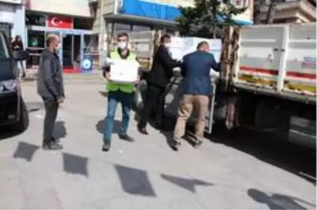 Başkan Şahiner belediye personelini unutmadı