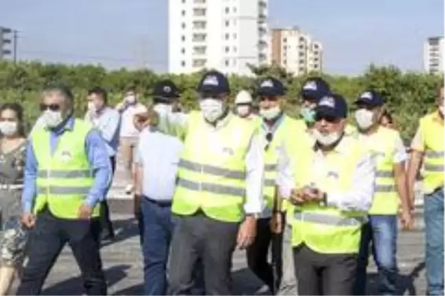 Seçer, yol yapım çalışmalarını inceledi
