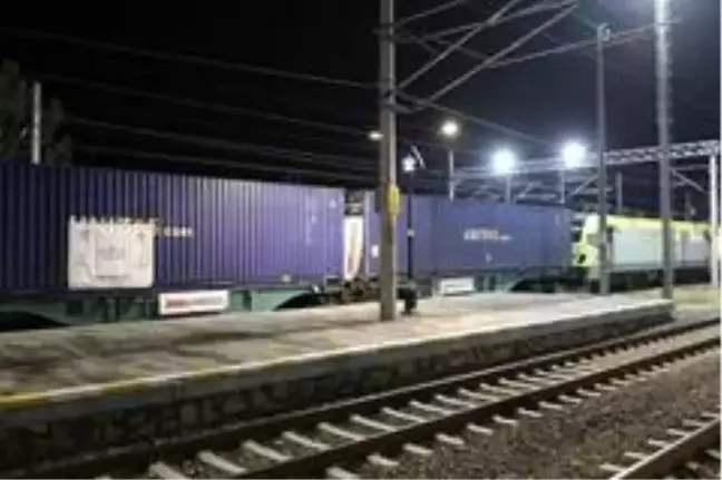 Marmaray hattı ile ilk ihracat treni Almanya'ya ulaştı