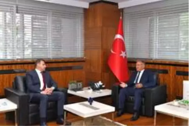 TMSF Başkanı'ndan Başkan Büyükkılıç'a ziyaret