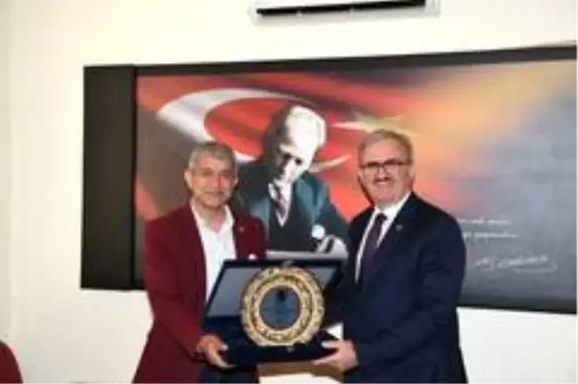 Vali Karaloğlu'ndan, AGC'ye veda ziyareti