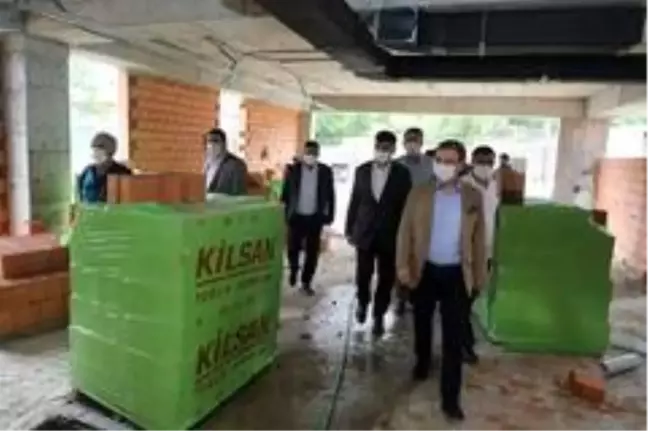 Akşemsettin'de yüzme havuzunda sona yaklaşıldı