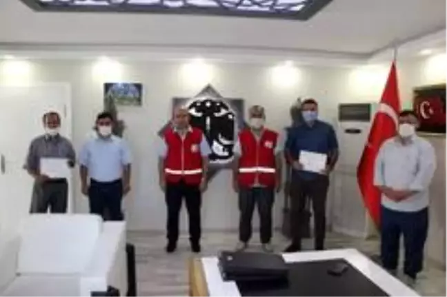 Son dakika haber: Kaymakam Çiftçi'den Kılızay Sur Şubesine teşekkür belgesi