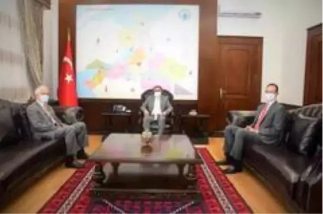 Rona Yırcalı Vali Şıldak'ı ziyaret etti