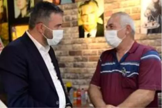 Başkan Çetin'den esnafa ziyaret