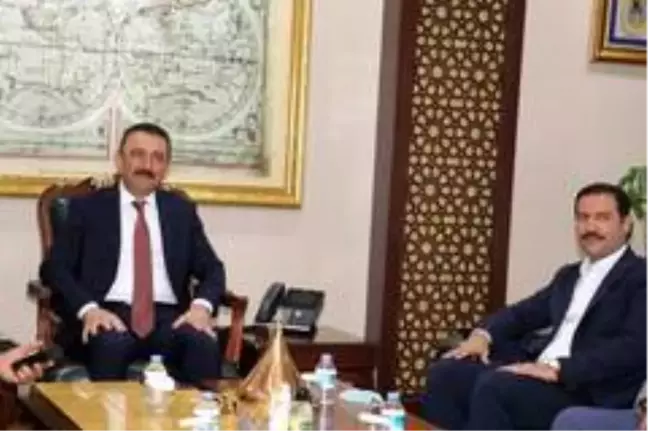 Tatvan heyetinden Siirt Valisi Hacıbektaşoğlu'na ziyareti