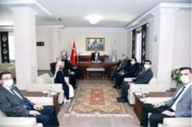 Aydın Valisi Aksoy'dan İl Müftüsü Aksu'ya ziyaret
