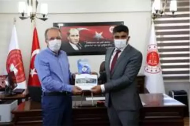 Rektör Uzun'dan Başsavcı Kaynak'a tebrik ziyareti