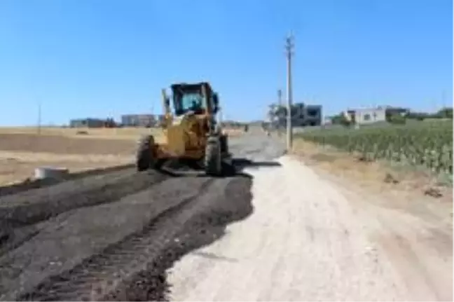 İki mahalleyi birbirine bağlayan yolun yapımına başlandı