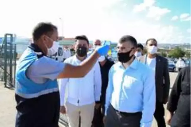Başkan Hüseyin Keskin kurban esnafına bereket diledi