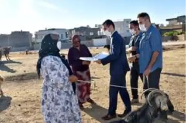 Son dakika haberi... Nusaybin Kaymakamı Temizkan vatandaşlarla bayramlaştı